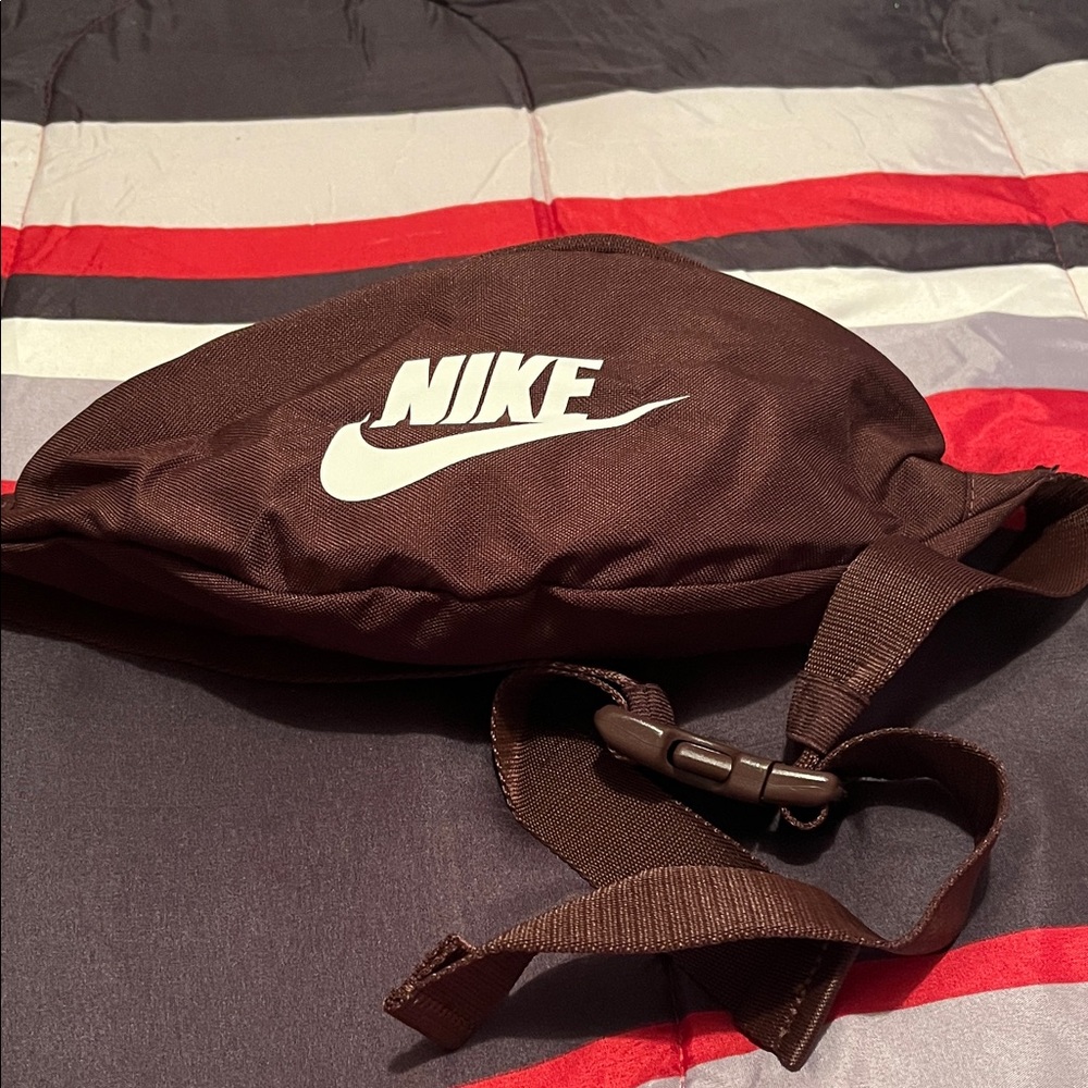 Nike Dark Brown Fanny Pack Waist Bag!!